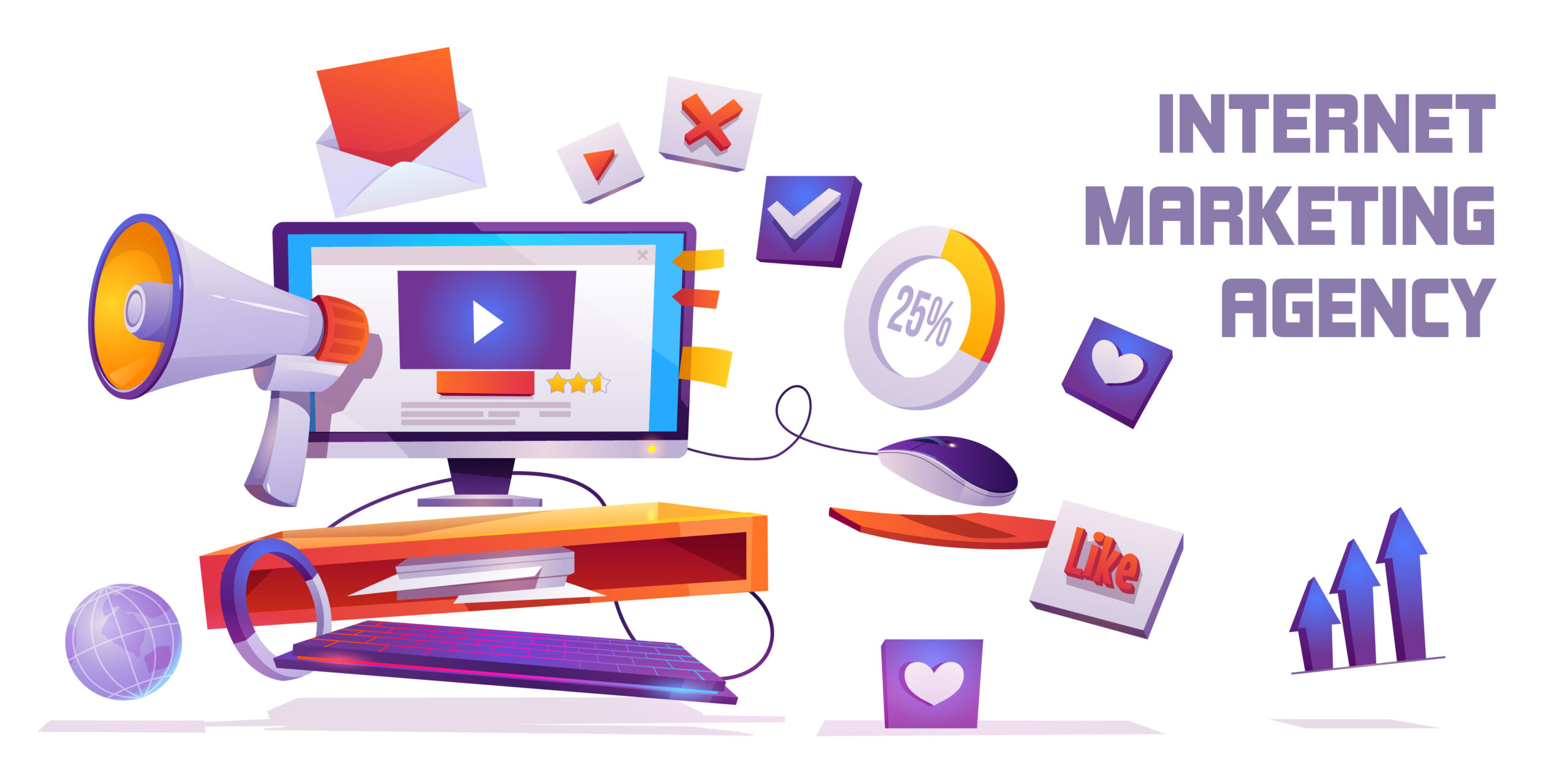 <strong>SERVICIOS</strong> <br>DE INTERNET